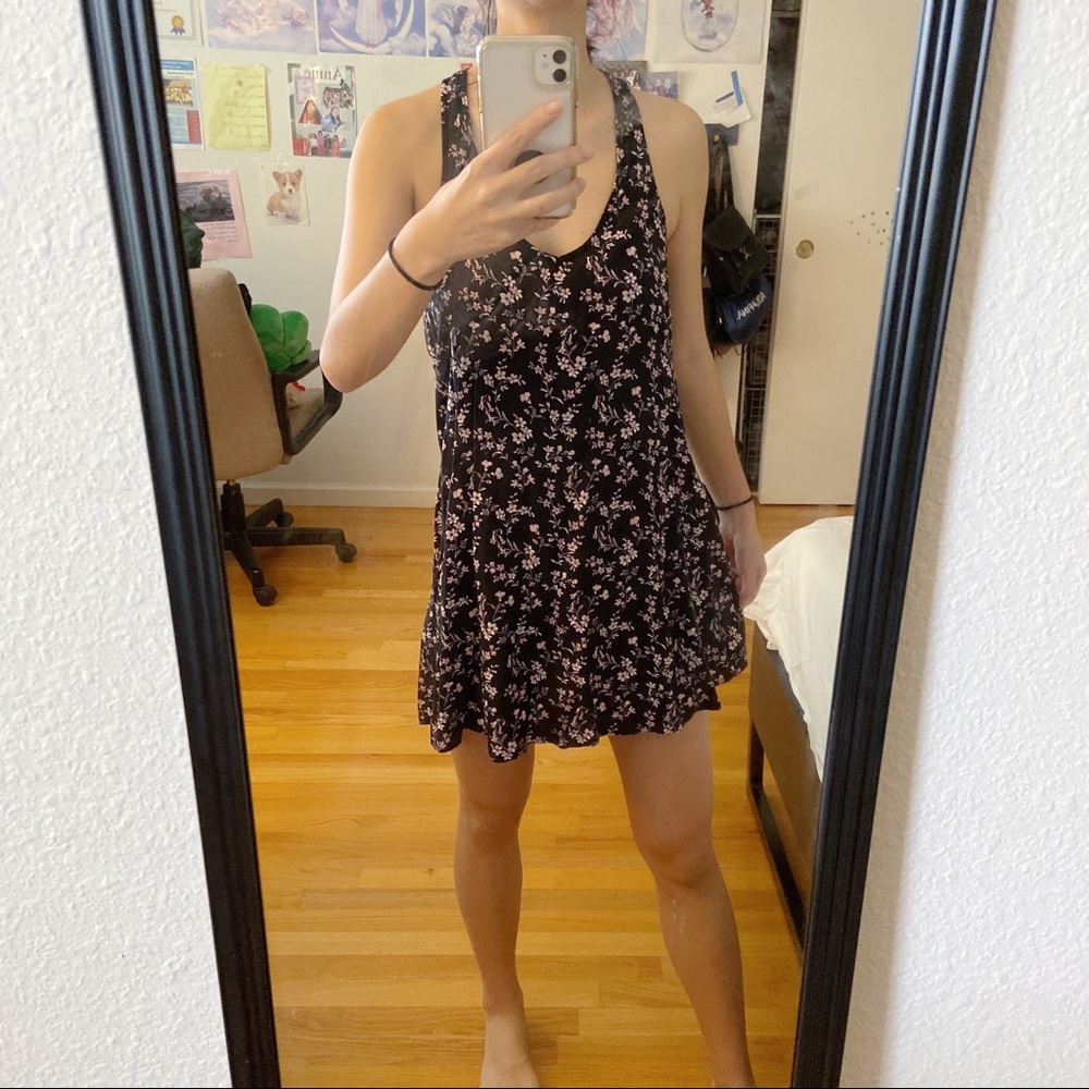 Floral Halter Dress